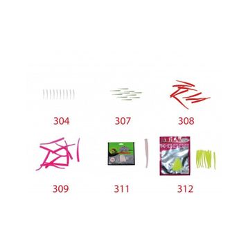 Mutant 3512 Escapee 5 cm 10'lu Paket Aromalı LRF Silikon Suni Yem