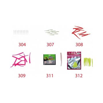 Mutant 3512 Escapee 5 cm 10'lu Paket Aromalı LRF Silikon Suni Yem