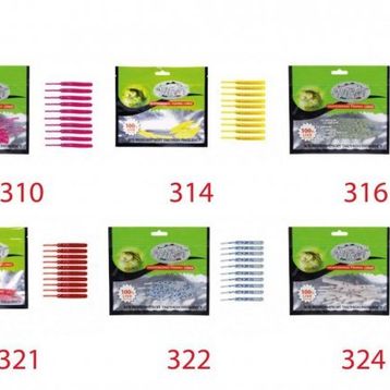 Mutant 3513 Serpentine 5 cm Aromalı Lrf Silikon Suni Yem 10'lu Paket