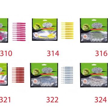 Mutant 3513 Serpentine 5 cm Aromalı Lrf Silikon Suni Yem 10'lu Paket
