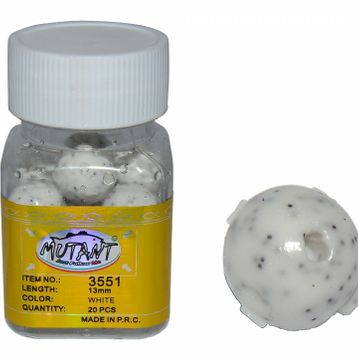 Mutant 3551 Walker Aromalı Silikon Boili Beyaz 20'li Kutu Suni Balık Yemi