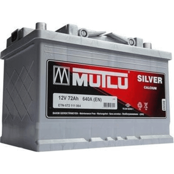 Mutlu 12 Volt 72 Amper Akü