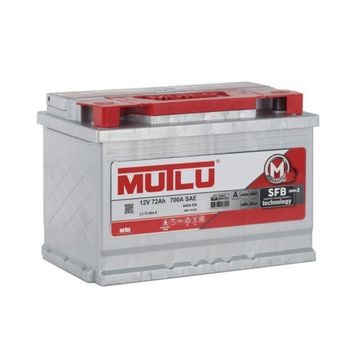 Mutlu 12 Volt 72 Amper Sfb Son Teknoloji Akü
