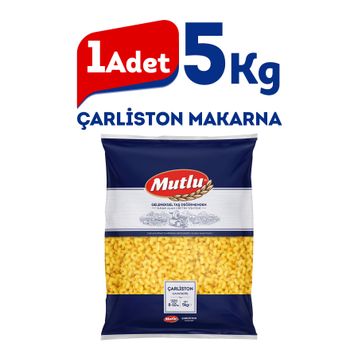 Mutlu 5 kg Çarliston Makarna