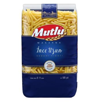 Mutlu 5 kg İnce Uzun Makarna