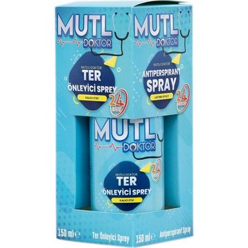 Mutlu Doktor 150 ml Ter Önleyici Sprey