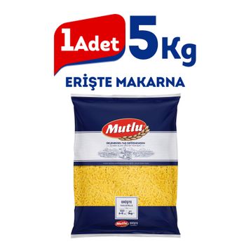 Mutlu Makarna 5 kg Erişte