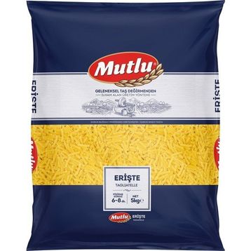 Mutlu Makarna 5 kg Erişte