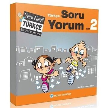 Mutlu Yayıncılık 2. Sınıf Türkçe Soru Yorum Soru Bankası