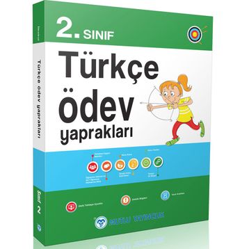 Mutlu Yayınları 2. Sınıf Türkçe Ödev Yaprakları