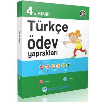 Mutlu Yayınları 4. Sınıf Türkçe Ödev Yaprakları