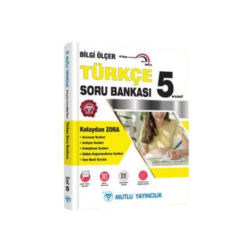 Mutlu Yayınları 5. Sınıf Türkçe Bilgi Ölçer Soru Bankası