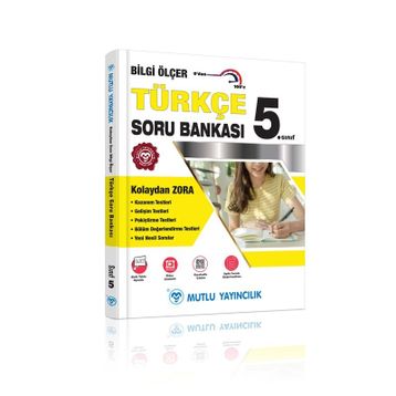 Mutlu Yayınları 5. Sınıf Türkçe Bilgi Ölçer Soru Bankası