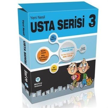 Mutlu Yayınları Usta Serisi 3. Sınıf Yeni Nesil Soru Bankası