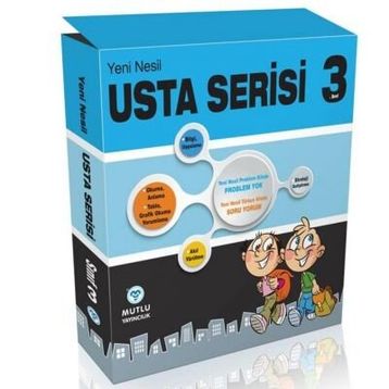 Mutlu Yayınları Usta Serisi 3. Sınıf Yeni Nesil Soru Bankası