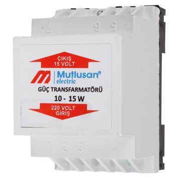 Mutlusan 15 V Zil Trafosu