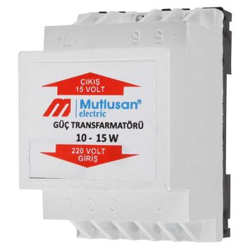 Mutlusan 15 V Zil Trafosu