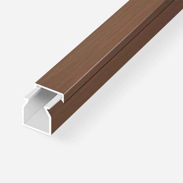 Mutlusan 25x25 mm 2M Ceviz Kablo Kanalı