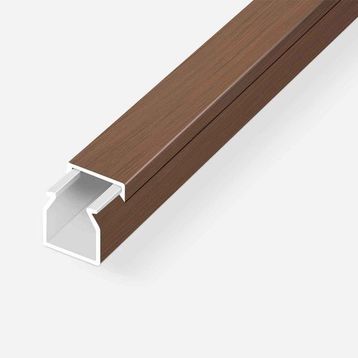 Mutlusan 25x25 mm 2M Ceviz Kablo Kanalı