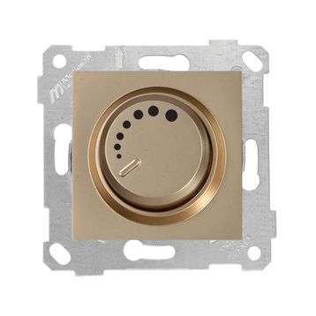 Mutlusan 600 W Çerçevesiz Rita Antik Altın Işıklı Dimmer
