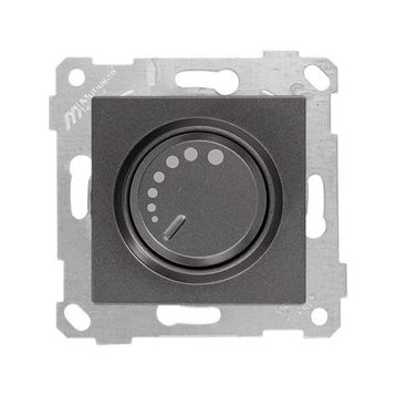 Mutlusan 600 W Çerçevesiz Rita Füme Işıklı Dimmer