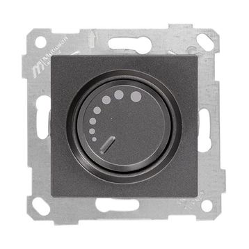 Mutlusan 600 W Çerçevesiz Rita Füme Işıklı Dimmer