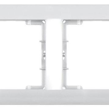 Mutlusan Candela Beyaz Dörtlü Yatay Priz Çerçevesi