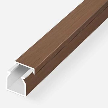 Mutlusan Ceviz 12x12 mm Yapışkanlı Kablo Kanalı