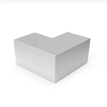 Mutlusan Metalik Gri 25x25 mm Dış Köşe