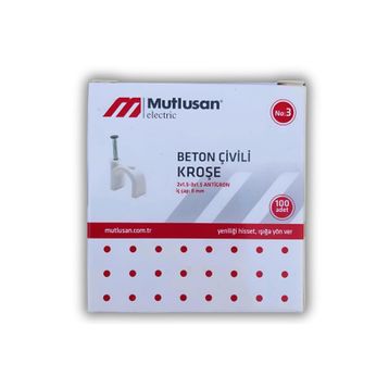 Mutlusan No:3 Beton Çivili Kroşe