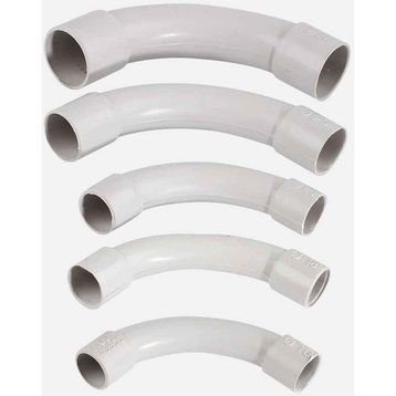 Mutlusan Pvc 18 mm Alev Yaymayan Dirsek