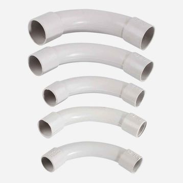 Mutlusan Pvc 20 mm Alev Yaymayan Dirsek