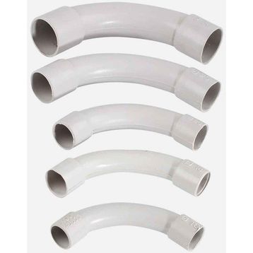 Mutlusan Pvc 20 mm Alev Yaymayan Dirsek