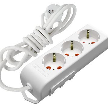 Mutlusan Ri-Tech 3'lü 5 m Topraklı Grup Priz