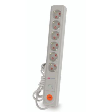Mutlusan Ri-Tech 6'lı 5 m Topraklı Grup Priz