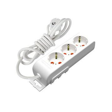 Mutlusan Ri-Tech Grup 3'lü Topraklı 2 m Grup Priz