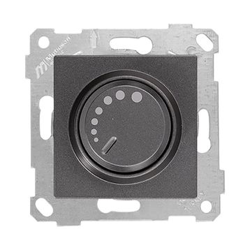 Mutlusan Rita Mekanizmalı 600W Füme Tuş Rl Işıklı Dimmer