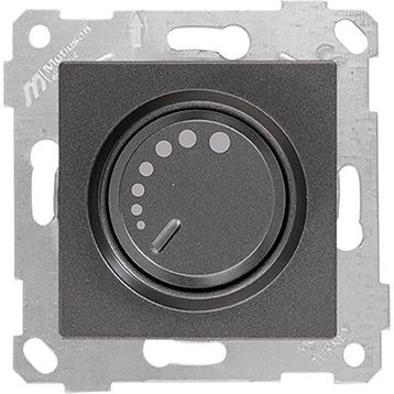 Mutlusan Rita Mekanizmalı 600W Füme Tuş Rl Işıklı Dimmer