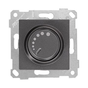 Mutlusan Rita Mekanizmalı 600W Füme Tuş Rl Işıklı Dimmer