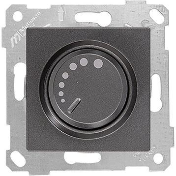 Mutlusan Rita Mekanizmalı 600W Füme Tuş Rl Işıklı Dimmer