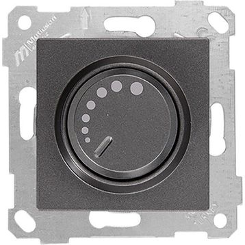 Mutlusan Rita Mekanizmalı 600W Füme Tuş Rl Işıklı Dimmer