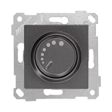 Mutlusan Rita Mekanizmalı 600W Füme Tuş Rl Işıklı Dimmer