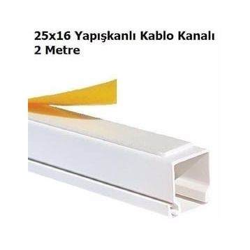 Mutlusan Yapışkanlı 25x16 cm Kablo Kanalı