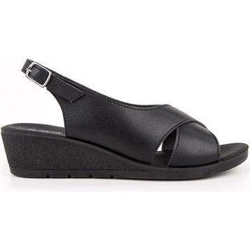 Muya 31028-001 Vienza Siyah Anatomik Taban Kadın Sandalet