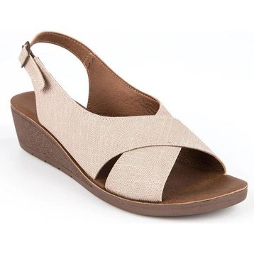 Muya 31028 Vienza Krem Kadın Sandalet