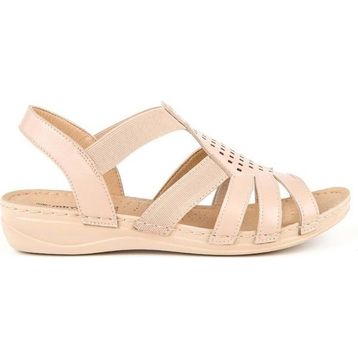 Muya 31143-045 Amanda Krem Anatomik Taban Kadın Sandalet