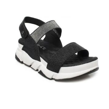 Muya 31187-430 Keid Siyah Kadın Sandalet