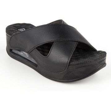 Muya 31210 Siyah Orthopedix Penelope Anatomik Air Max Tabanlı Kadın Terlik