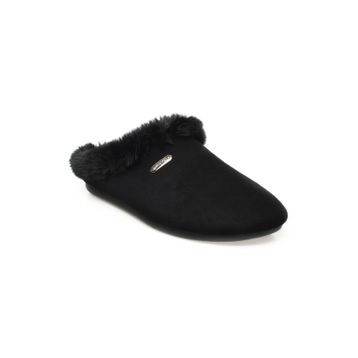 Muya 32905Z Lady Önü Kapalı 001-Siyah Kadın Terlik