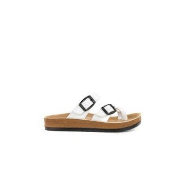 Muya Flip Beyaz Anatomik Taban Unisex Çocuk Terlik